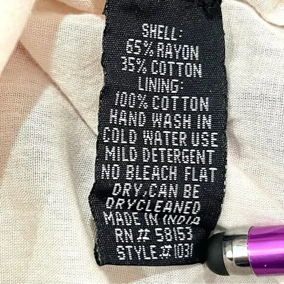 Chaudry KC Mini Sundress Embroidered Sequined Fully Lined Tiered Skirt - Small - Picture 15 of 16